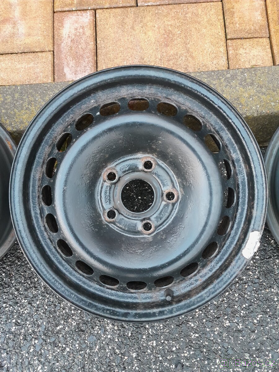 Plechové disky R15, 5x112, 6J ET45 - 2