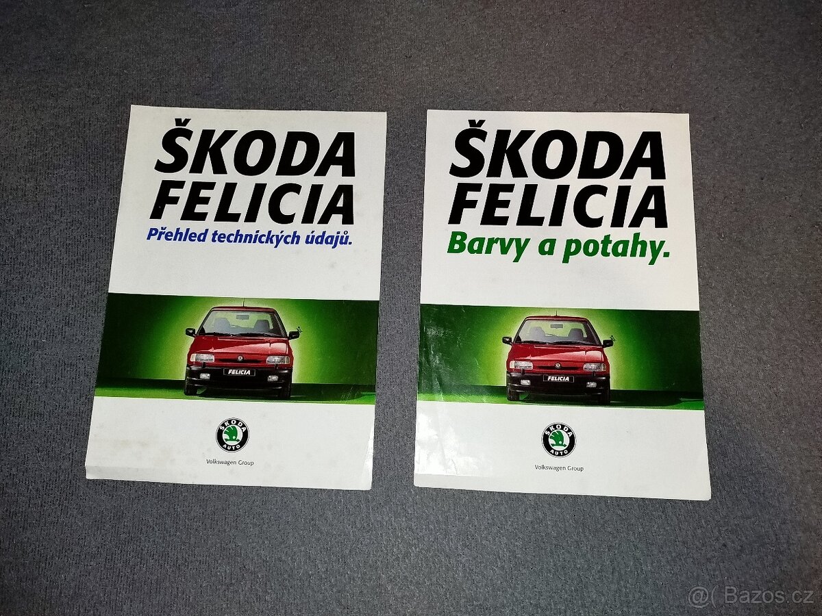 Manuály/prospekty/časopisy auta - 2