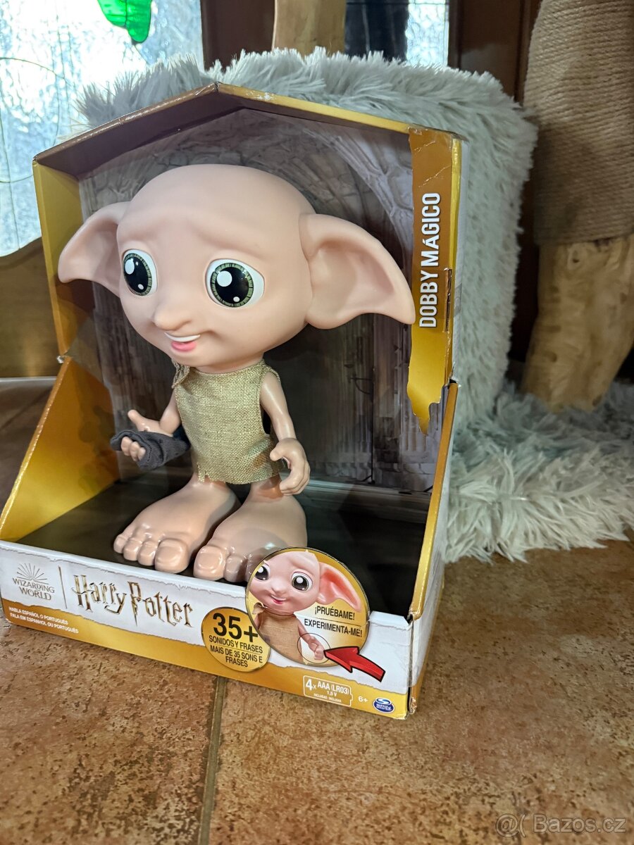 Interaktivní skřítek Dobby Harry Potter N.O.V.Ý. - 2