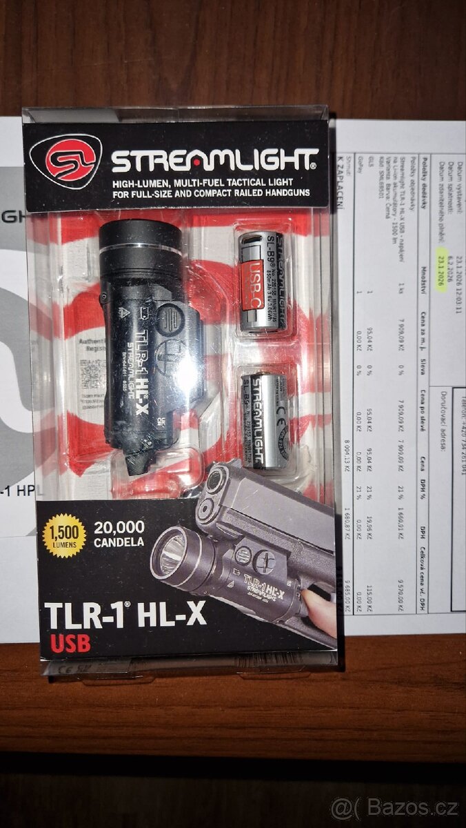 SVÍTILNA STREAMLIGHT TLR-1 HL-X - 2