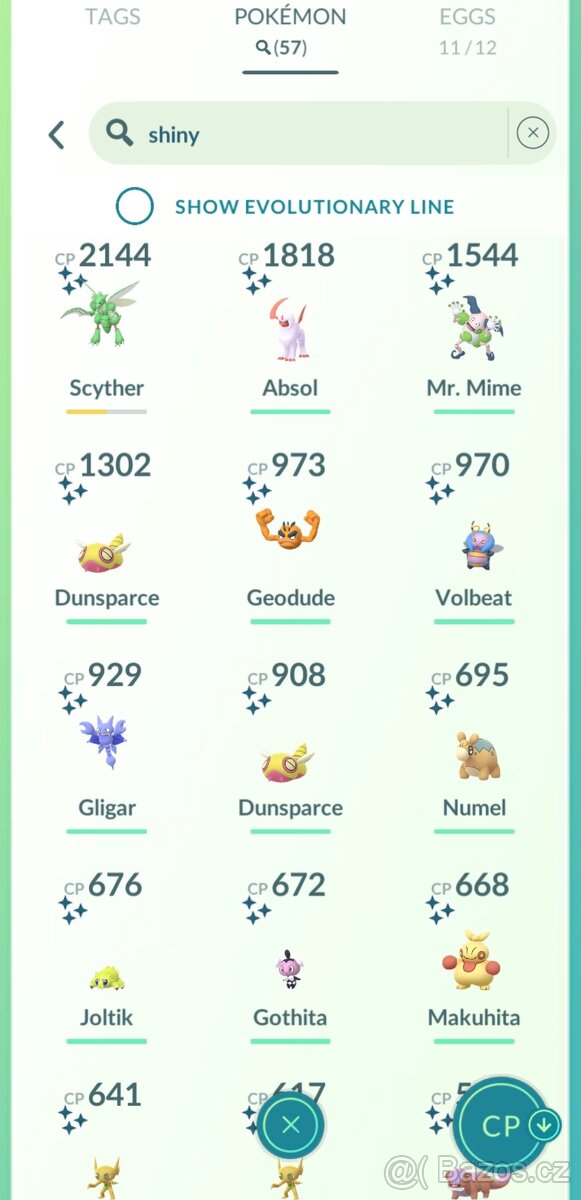 Prodám Pokemon Go účet - 2
