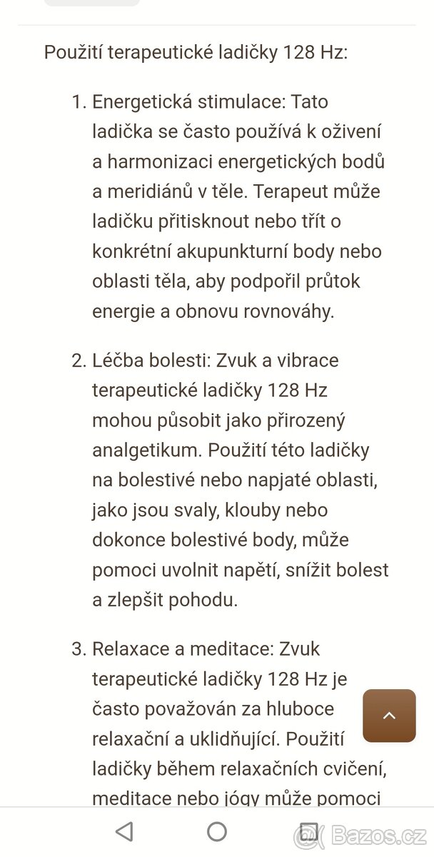Zvuková vidlice - 2