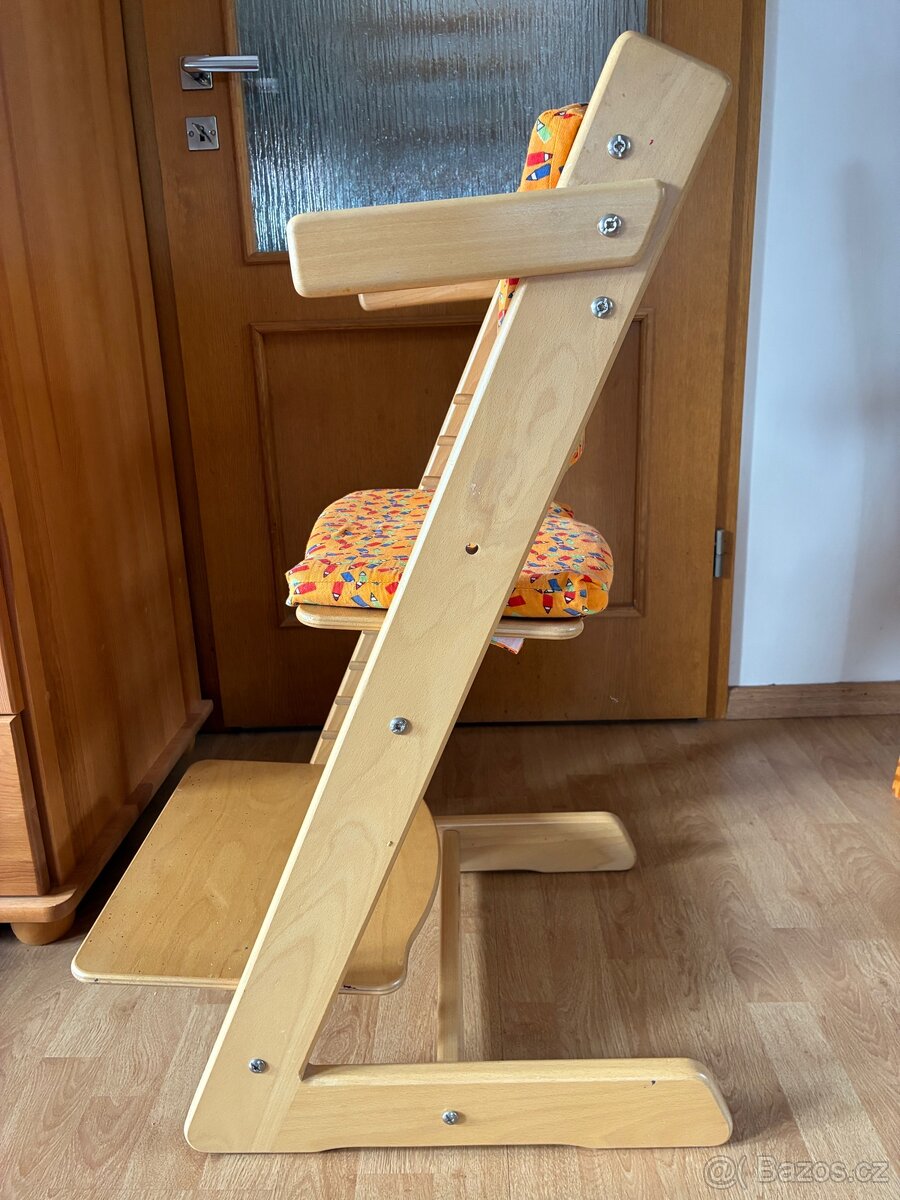 Dětská rostoucí dřevěná židle - 2