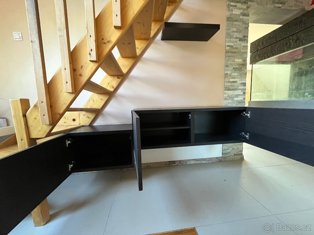 IKEA BESTÅ – černé skříňky - 2