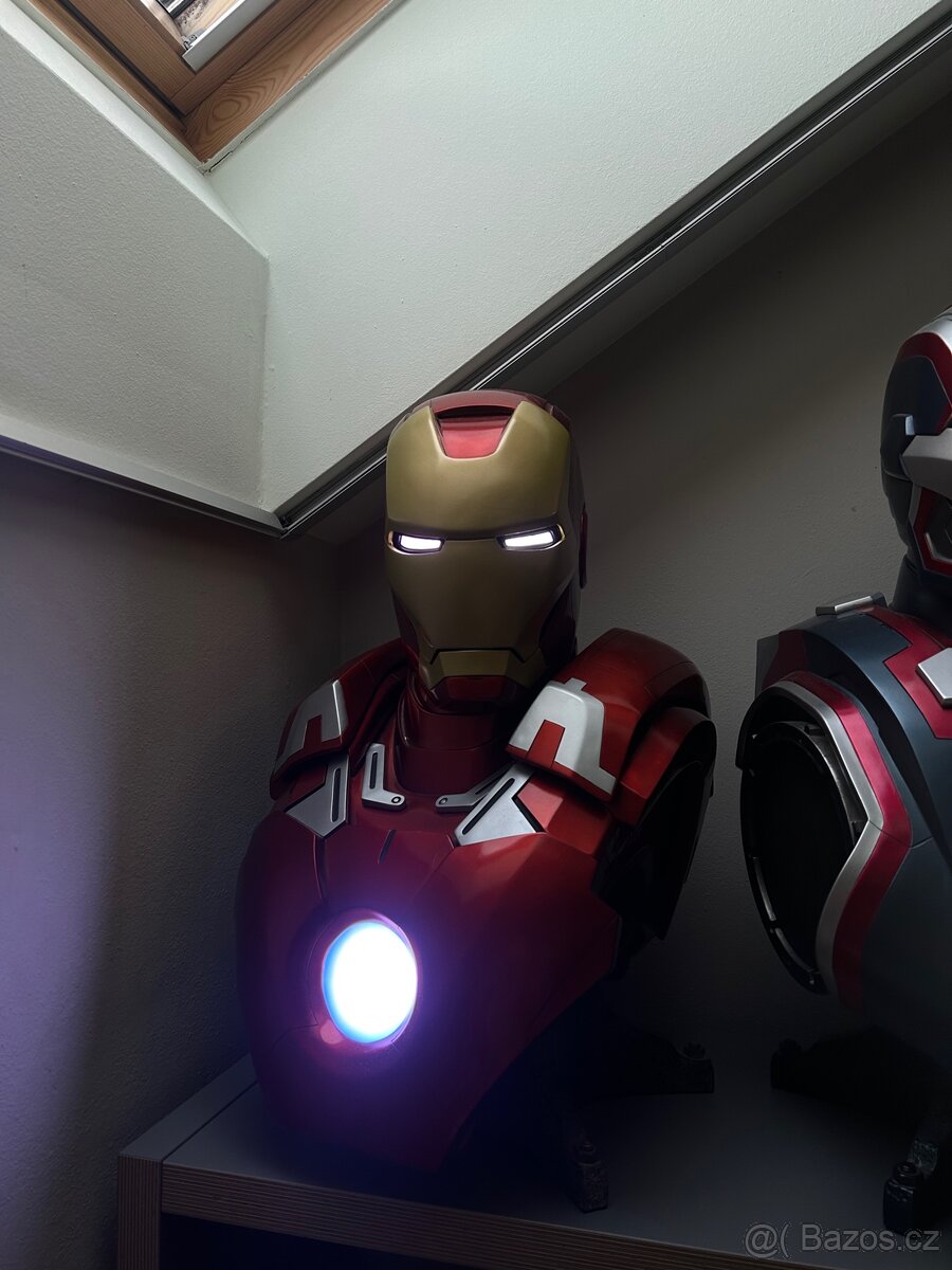 Marvel Avengers Iron man Sideshow Bust 1/1 - 2
