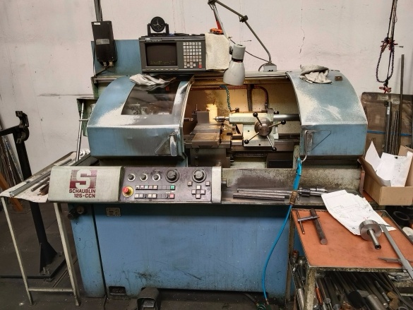 Použitý CNC soustruh Schaublin 125-CCN, r. v. 1996 - 2