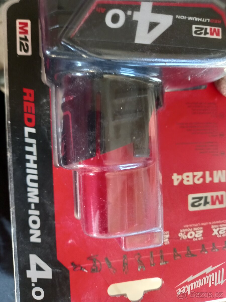 Baterie Milwaukee M12B4 nova - 2