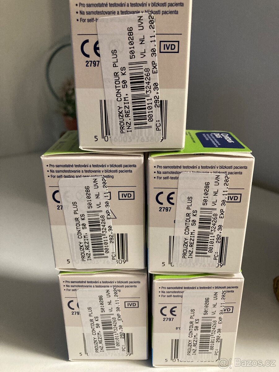Proužky do glukometru contour plus - 2