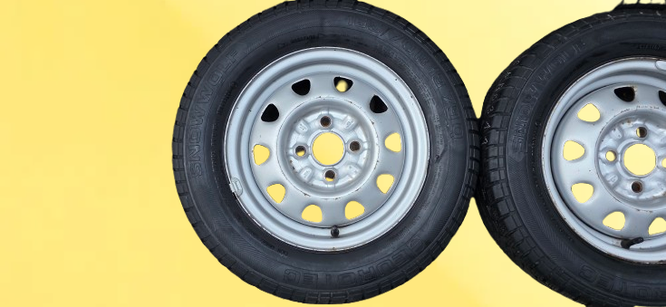 13" disky Favorit / Felicia + zimní pneu 165/70/13 - 2