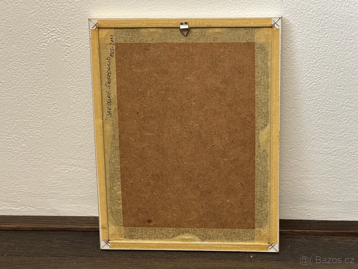 Jaroslav Škarohlíd - krásná signovaná grafika 1975 - 2