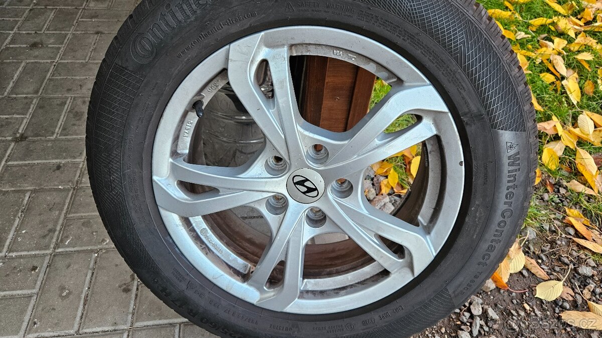 Zimní Sada Alu 5x114.3 225/60 R17 Hyundai ix35 Tucson - 2
