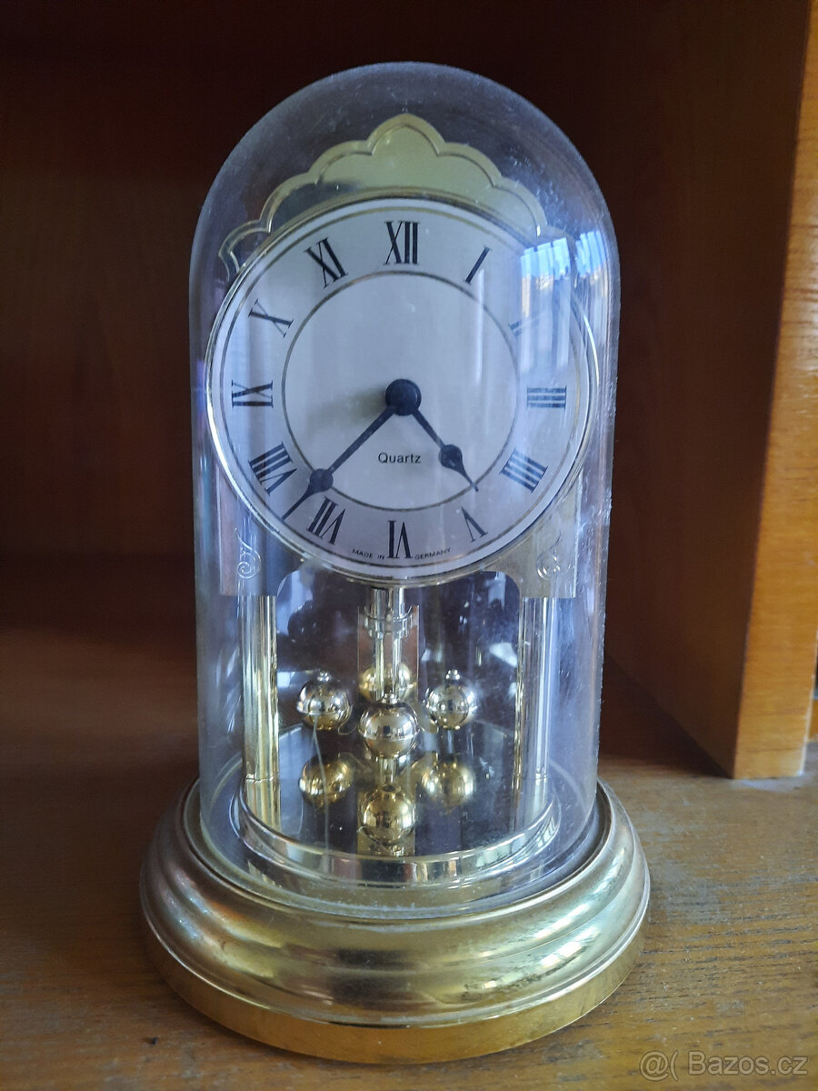 Retro stolní pendlové hodiny Quartz - 2