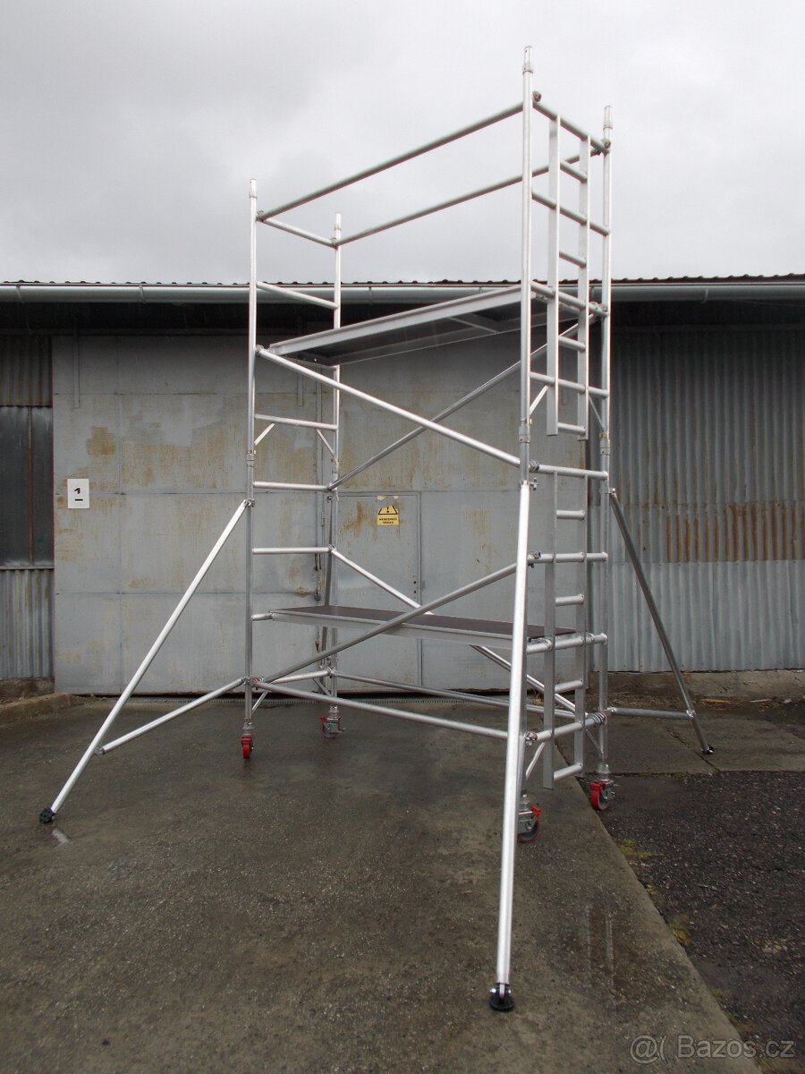 Pojízdné lešení Klasiko -profi věž s pracovní výškou 5,2m - 2