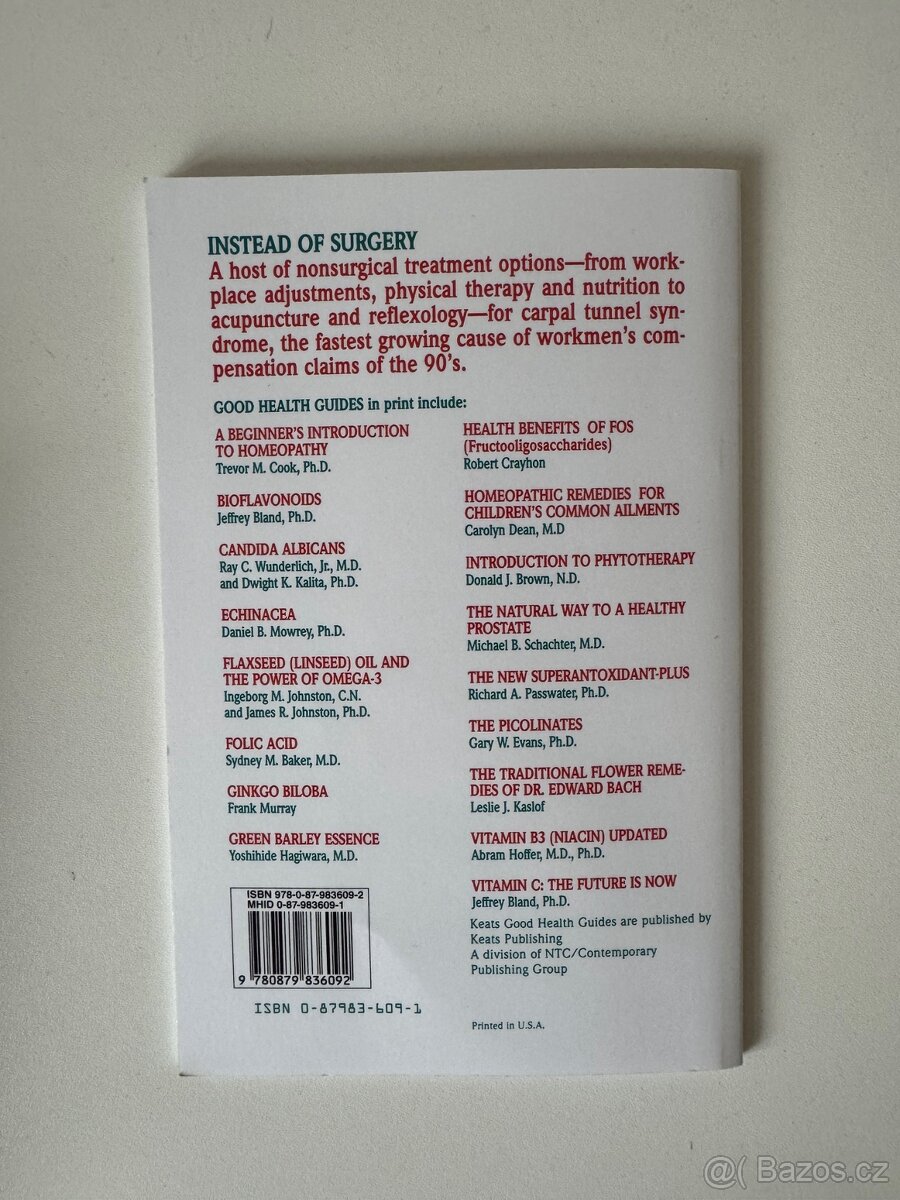 The natural treatment of carpal tunnel syndrome - 2