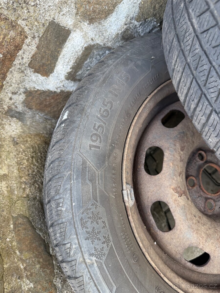 Zimní kola 195/65 R15 - 2