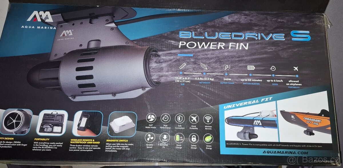ELEKTRICKÝ MOTOR pro SUP, kajaky AQUA MARIN - 2