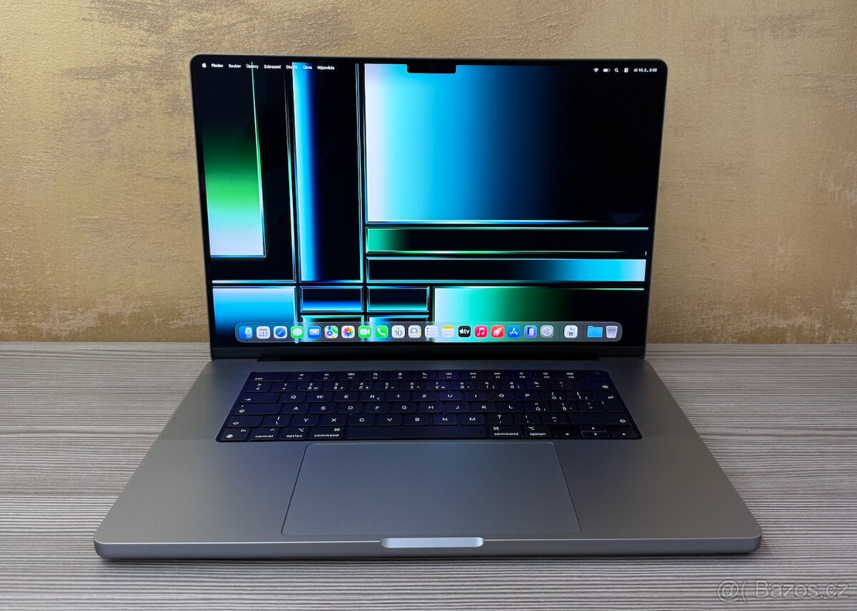 MacBook Pro 16" 2021 M1 Pro 16GB 512GB šedý - 2