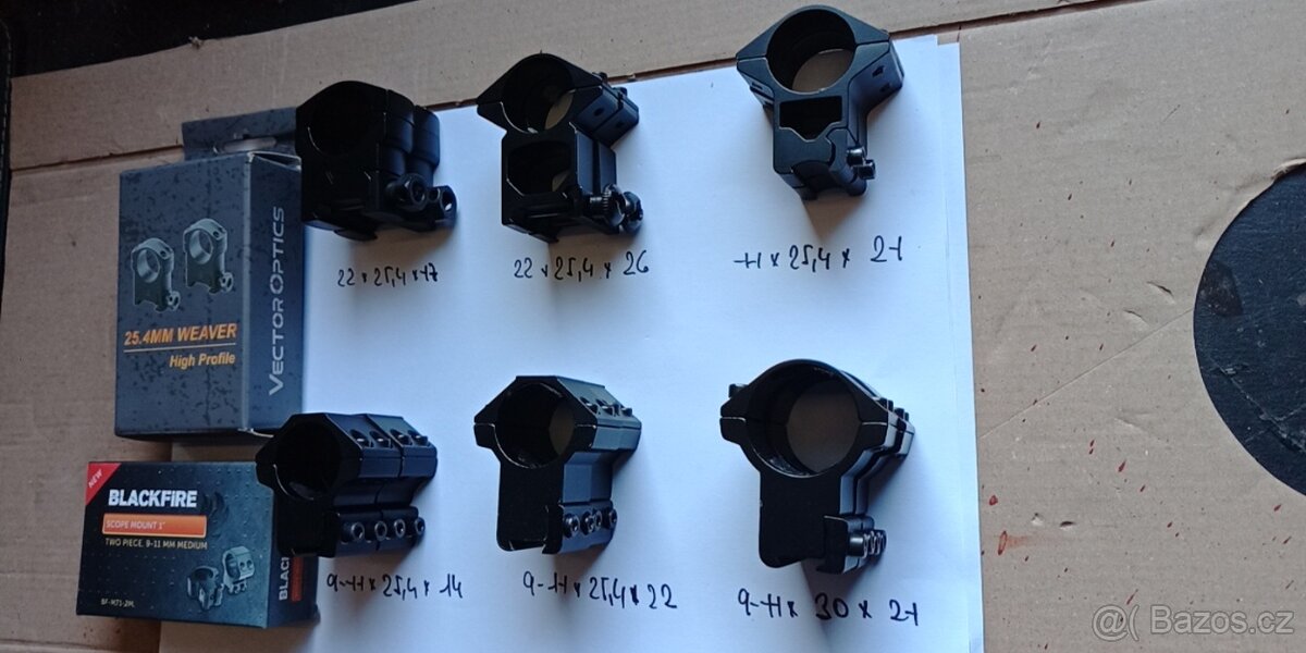 montáž puškohledu 6x - 2