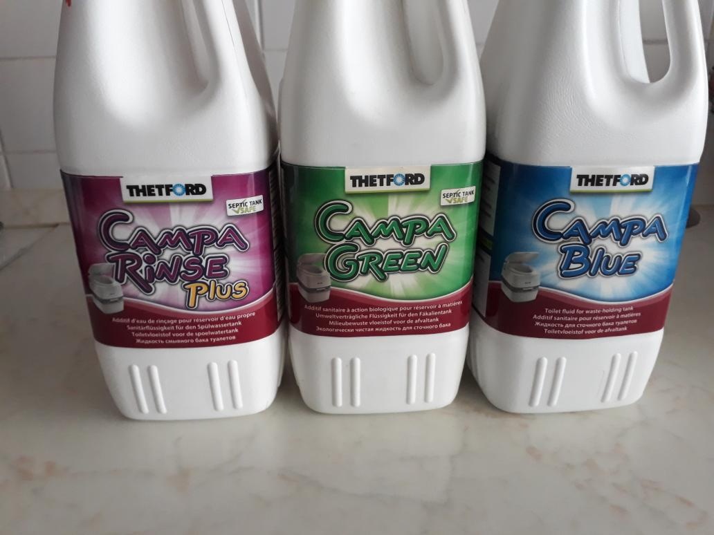 Čistič chemického WC - nový - 2