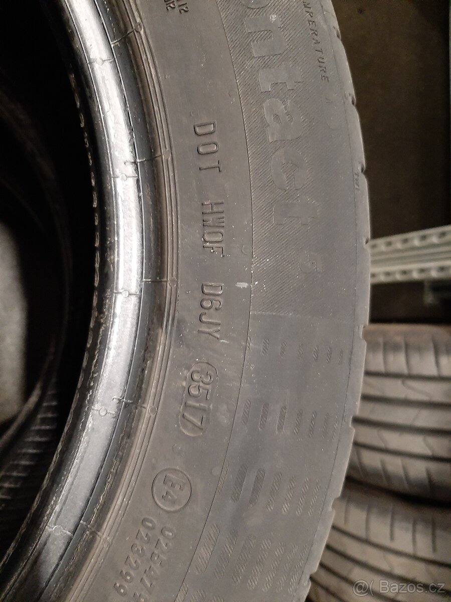 SADA 4 LETNÍCH PNEUMATIK CONTINENTAL 205/55R16 - 2