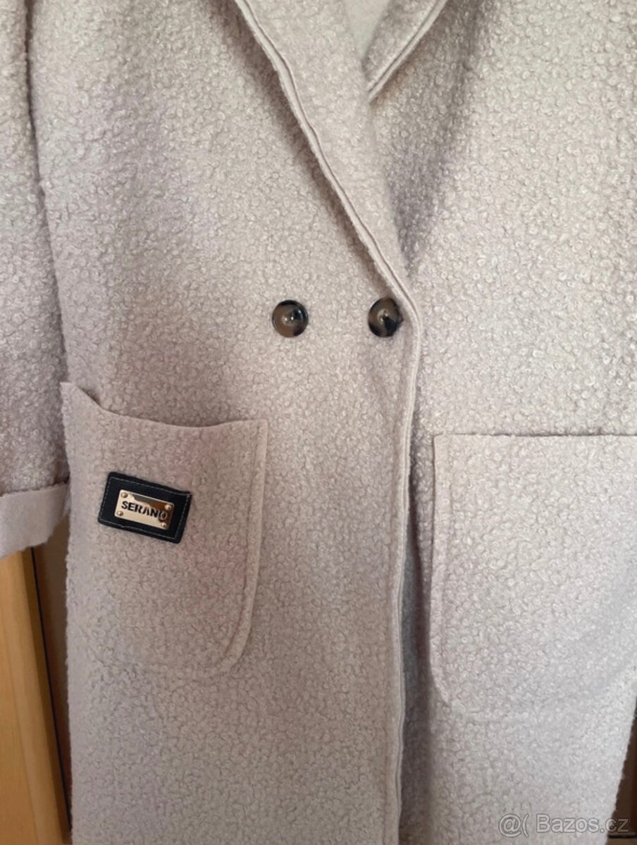Krásný dámský kabát vel M - 2