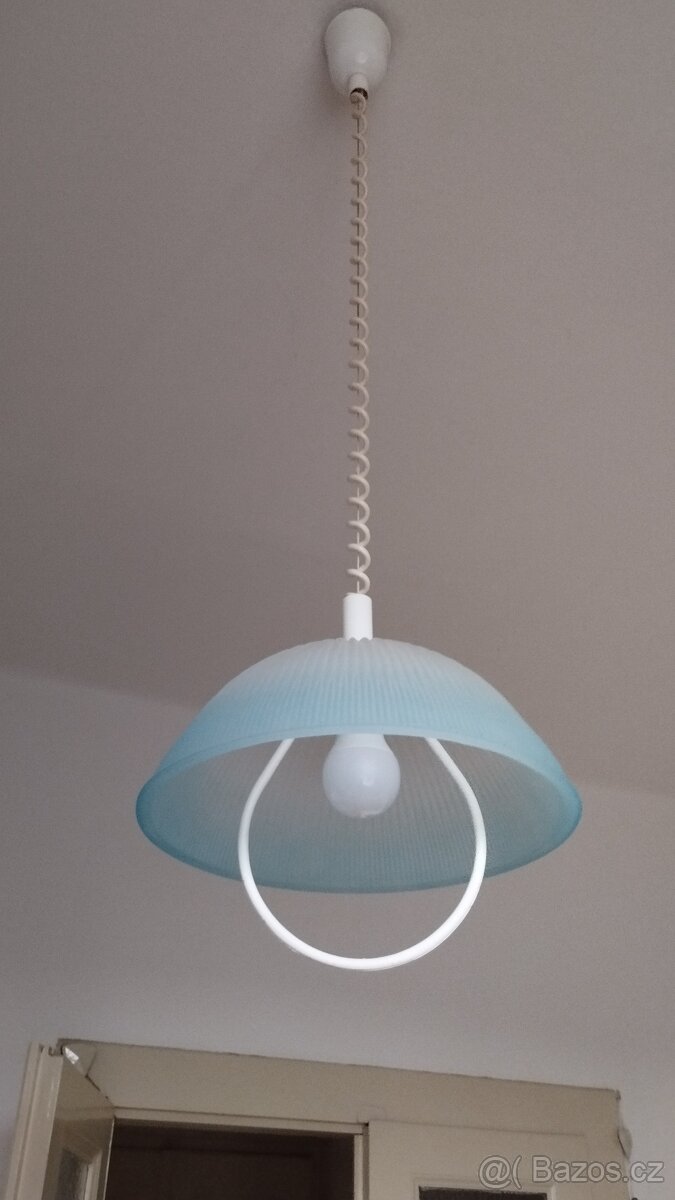 Skleněný stahovací lustr - 2