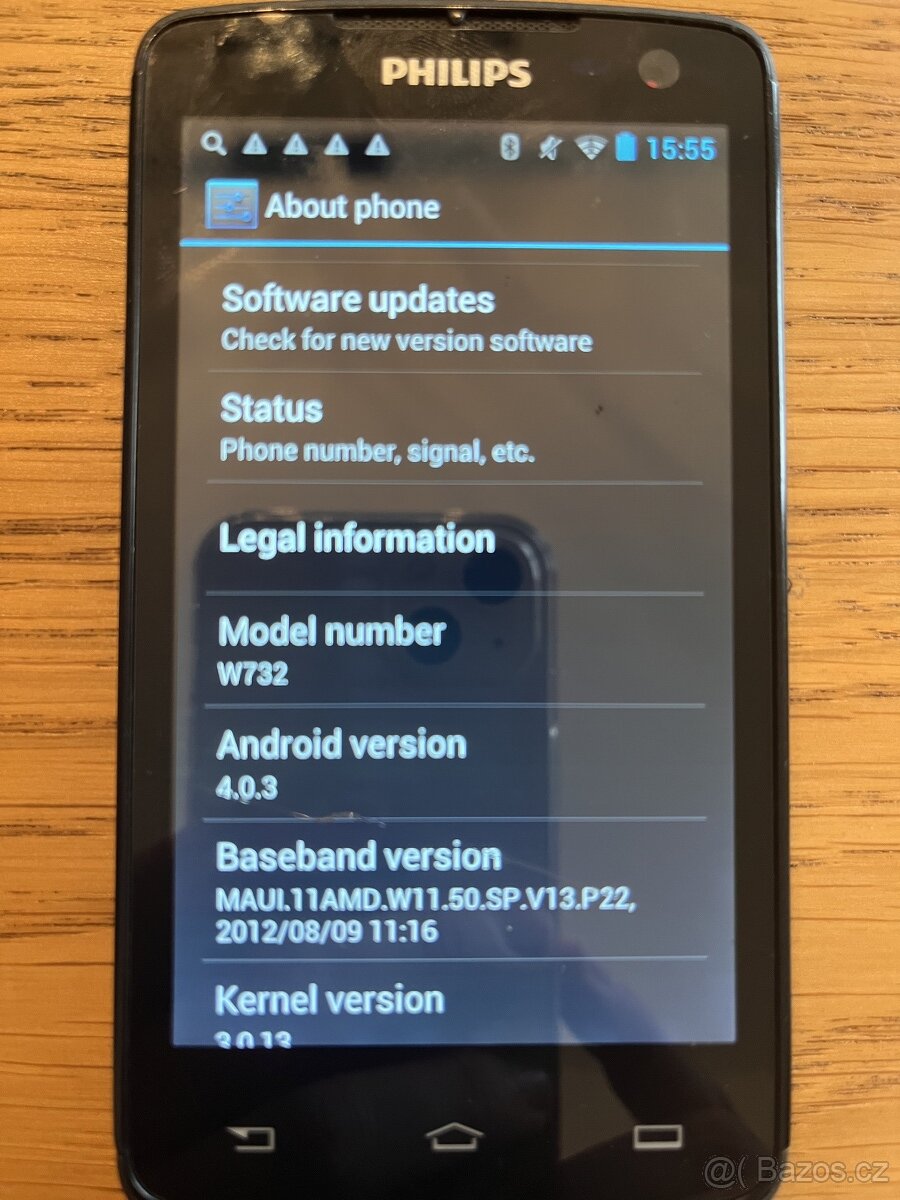 Philips Xenium W732 na prodej - 2