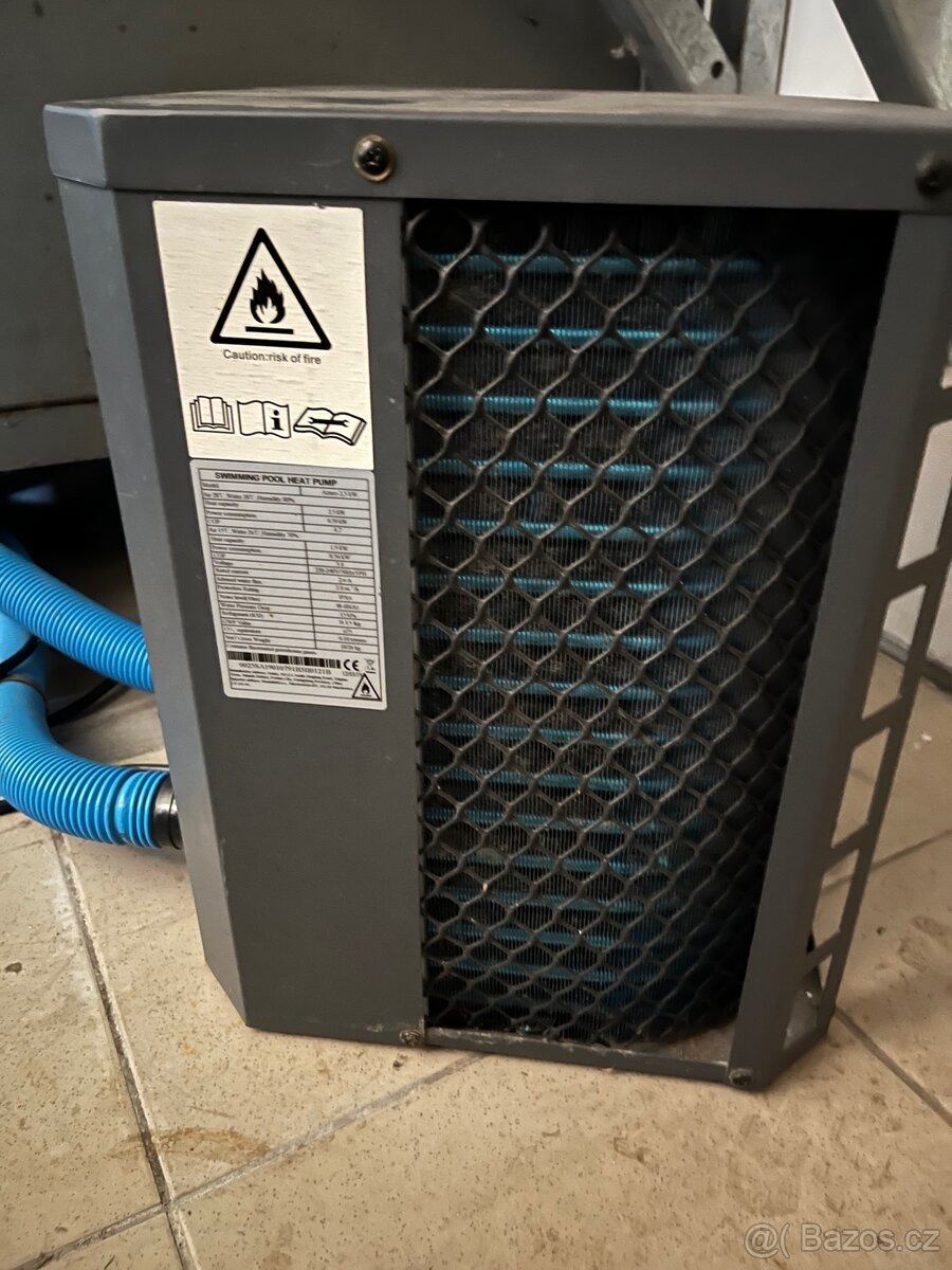 Tepelné čerpadlo, ohřev bazénu - 2