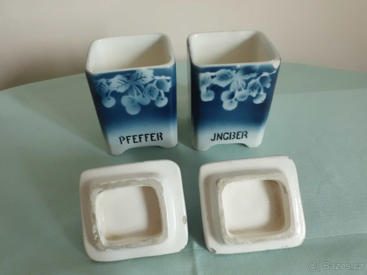 Art Deco pár kořenek - 2