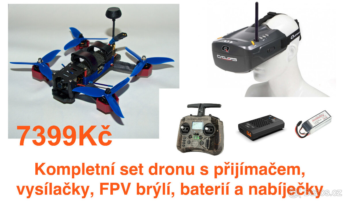 Dron Emax Nighthawk200 5” Doprava ZDARMA - 2