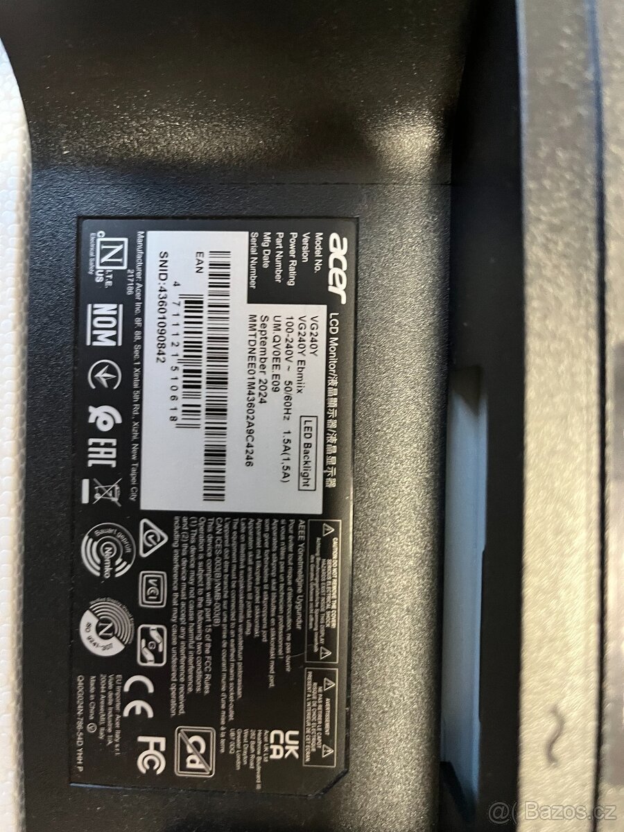 23.8" Acer Nitro Gaming VG240 - 2