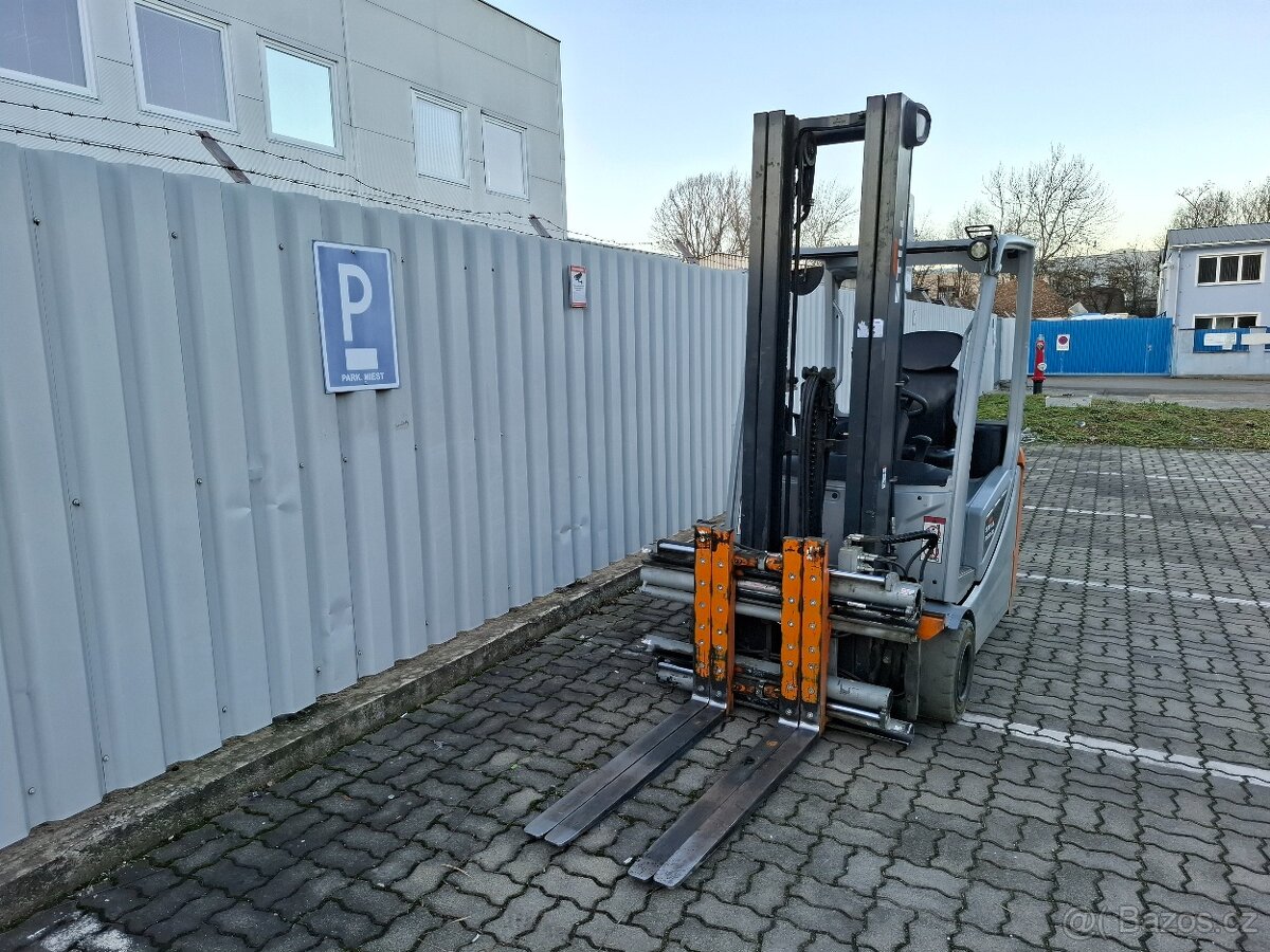 Dvojité stavitelné vidlice + boční posuv - 2