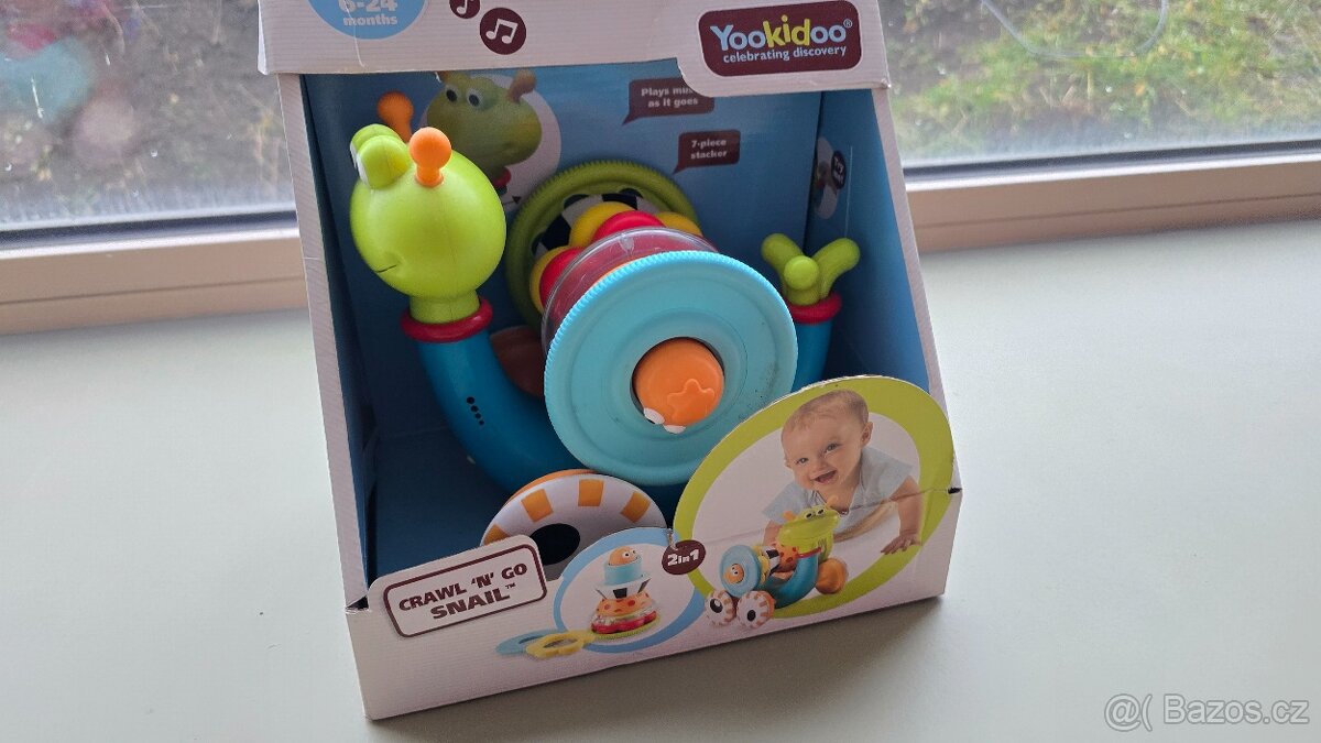 Šnek jezdící Yookidoo - 2