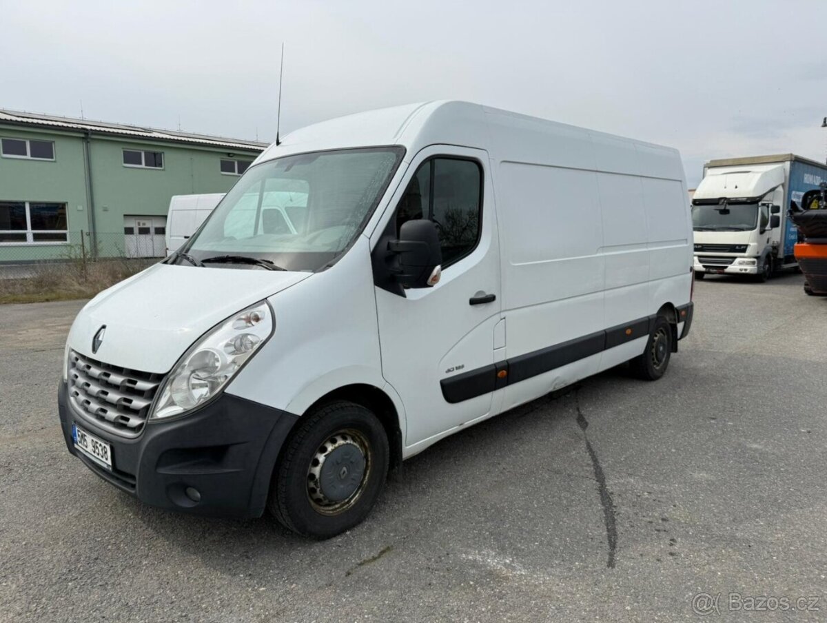 Renault MASTER klima , 1.majitel , původ ČR /3066/ - 2