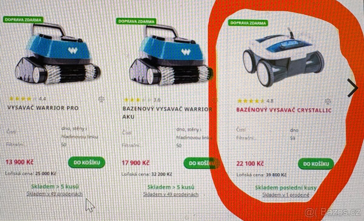 Bazénový vysavač Crystallic - 2