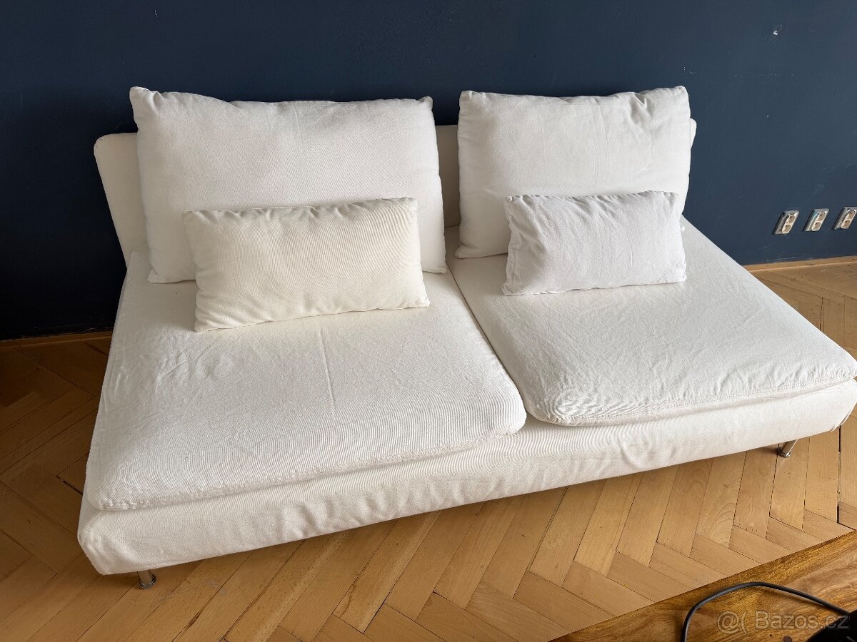 IKEA SÖDERHAMN 3místná pohovka – krémová - 2