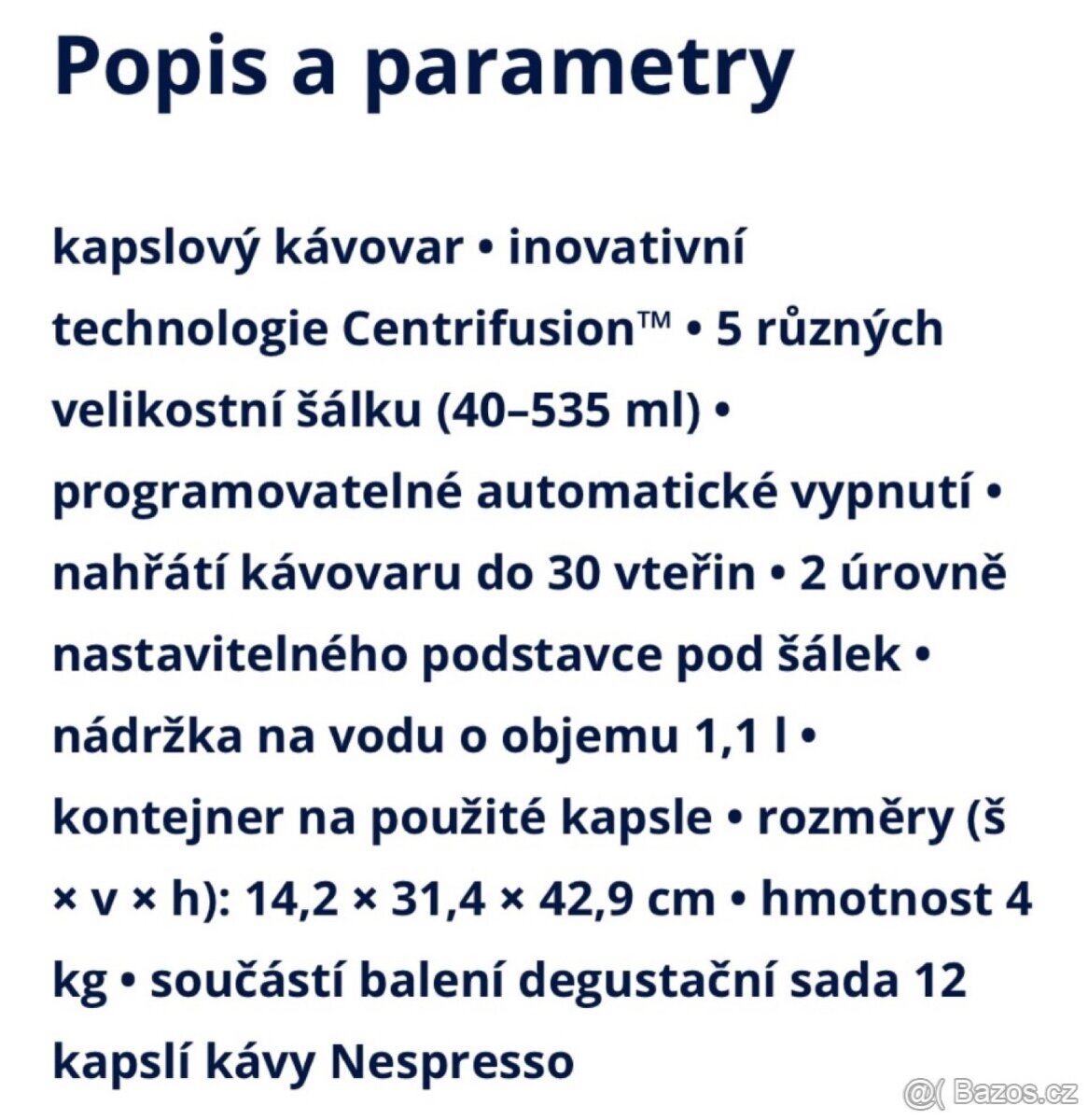 Kávovar Krups Nespresso Vertuo - 2