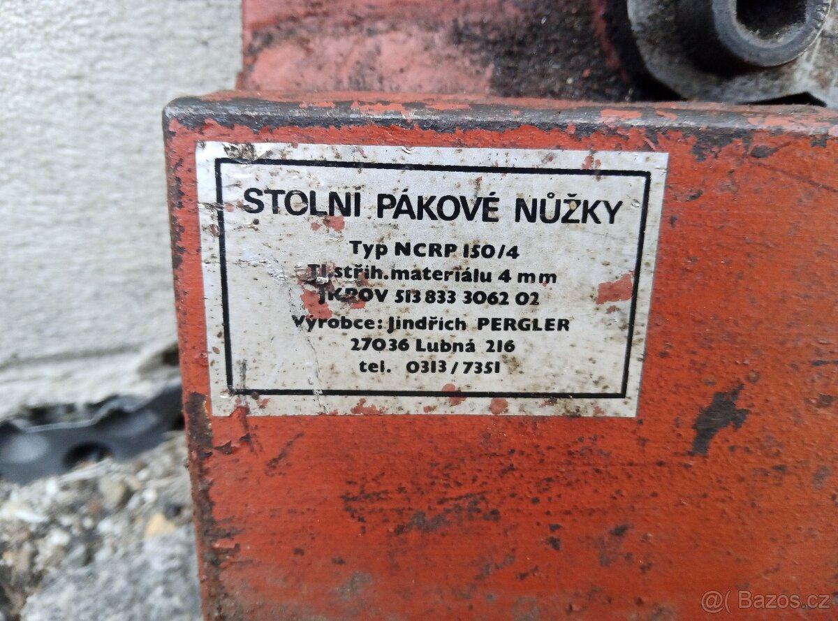 Pákové nůžky NCRP 150/4 - 2