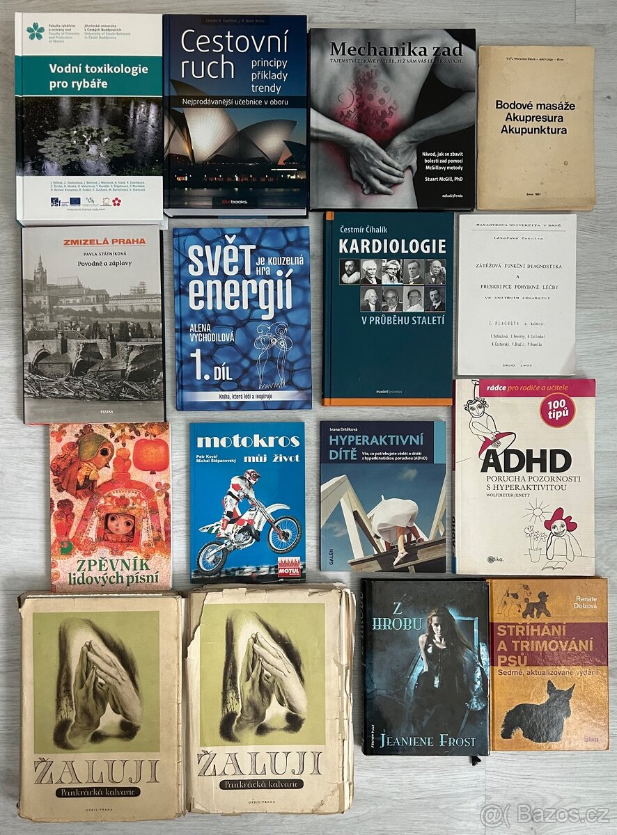 Prodám mix knih a komiksů: - 2