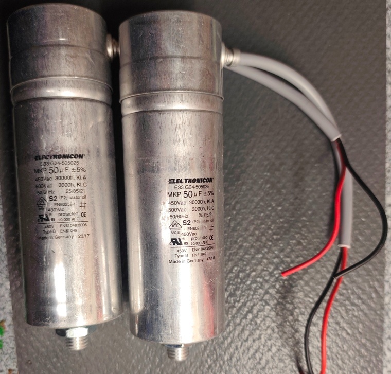 MOTOROVÝ KONDENZÁTOR 50 μF/450V - 2