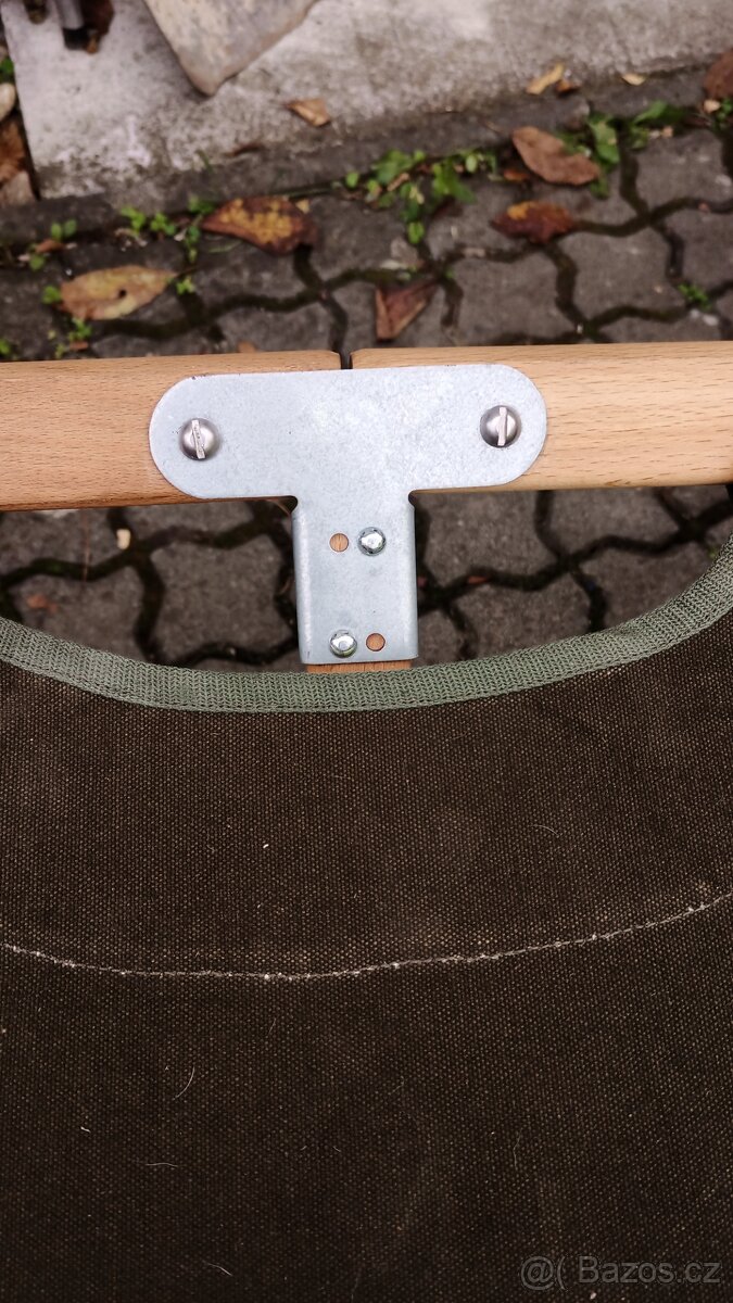 US army field cot, polní lůžko - originál palcové šrouby - 2