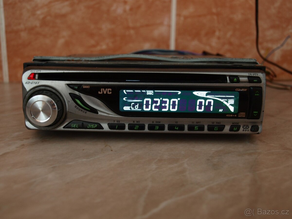 AUTORÁDIO JVC KD-G161 (AM/FM, CD) - 2