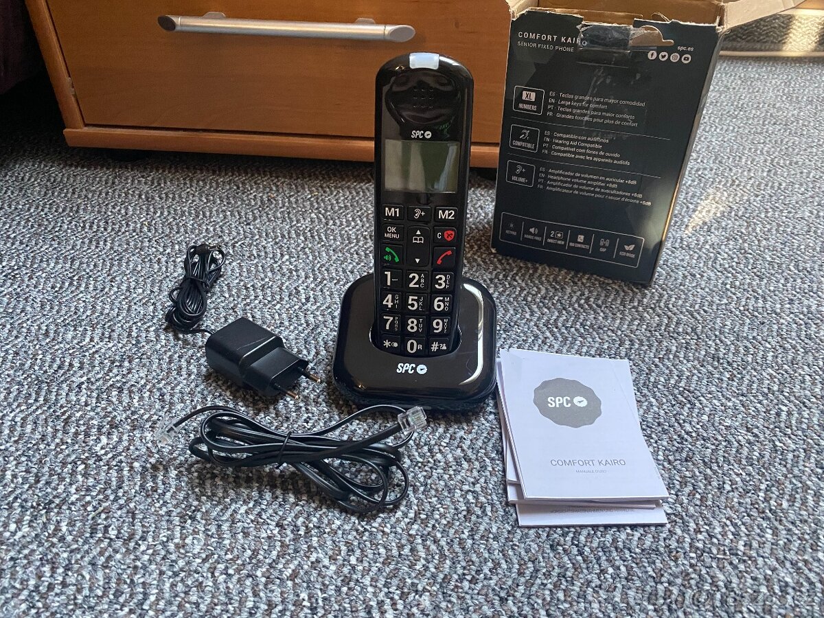 Bezdrátový telefon pro seniory Kairo - 2