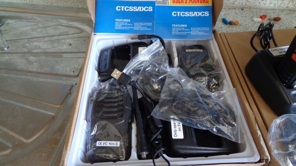 vysílačky nové Baofen - 2