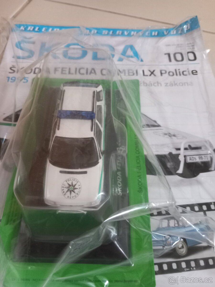 modely Škoda - Policie + Hasiči - 2