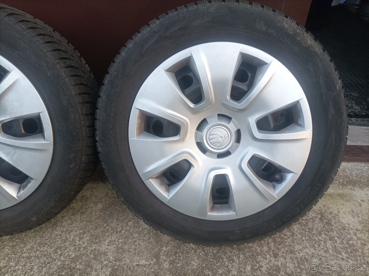 Zimní sada 195/60 R16 Nokian- Scala, Kamiq- REZERVACE - 2
