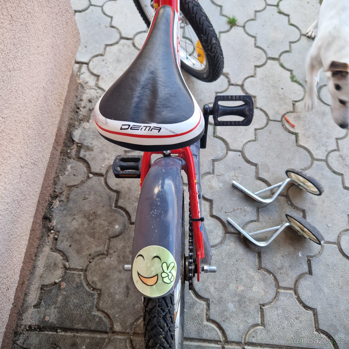 Dětské kolo Dema Drobec 16 věk 3-5let s kolečkama - 2