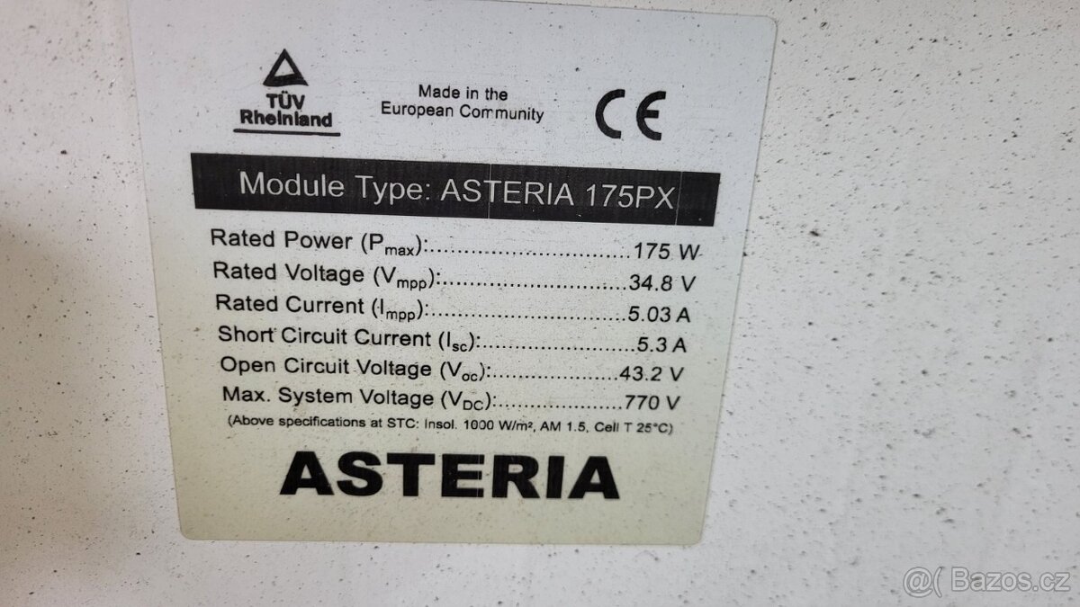 Fotovoltaické solární panely použité. - 2
