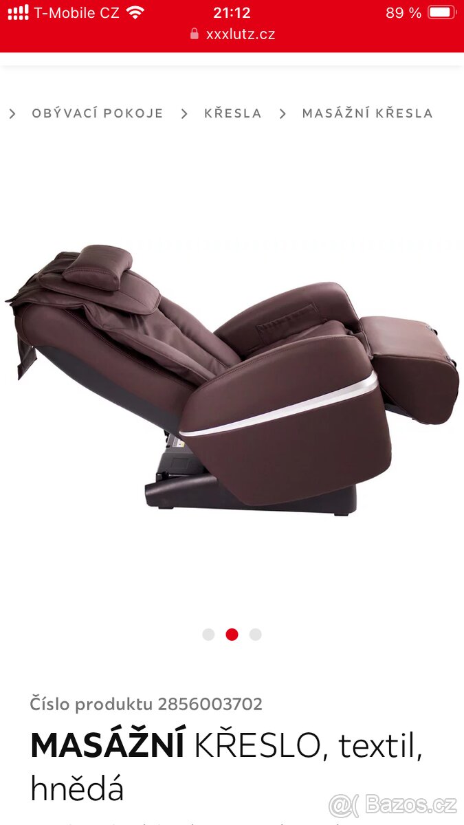 Masážní křeslo - 2