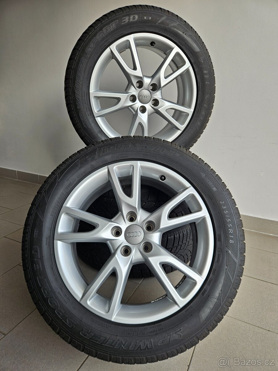 Orig. Audi 5x112 _ Zimní 235/55/18 - 2